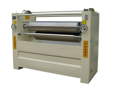 1.3m hardcover three-roll glue application machine